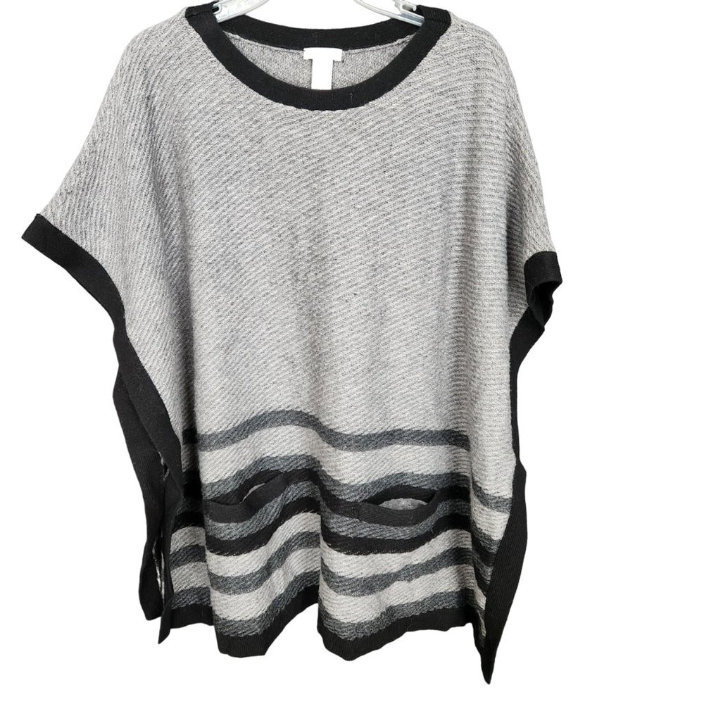J.Jill wool blend poncho, womens